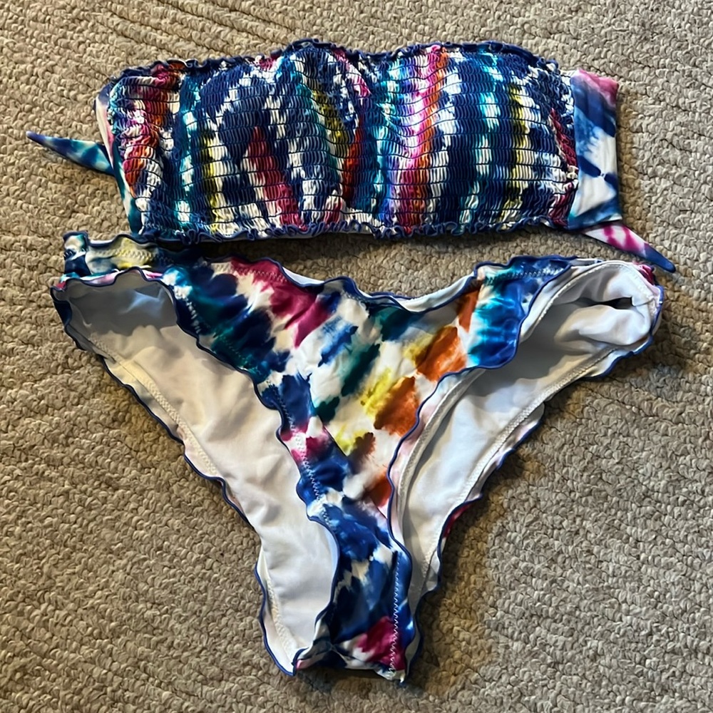 Tie dye bikini
